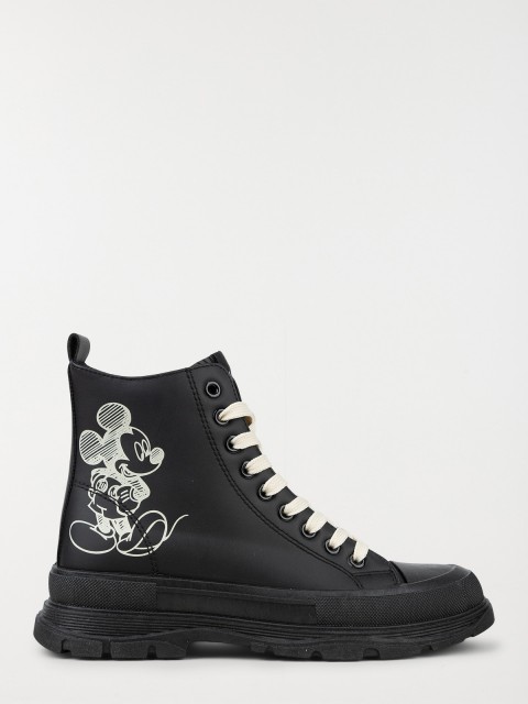Bottines Mickey lacets fille (36-39)
