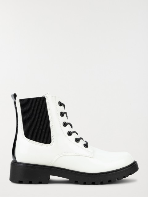 Bottines blanches fille (31-35)