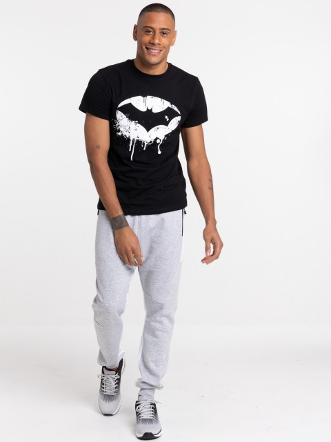 T-shirt Batman noir homme