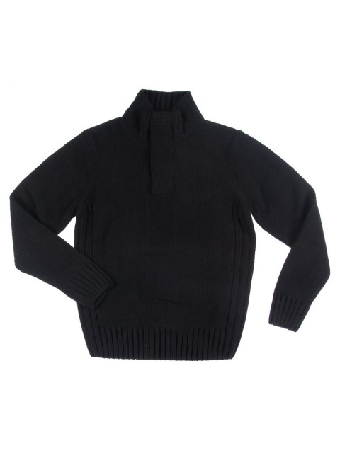 Pull col camionneur maille chenille