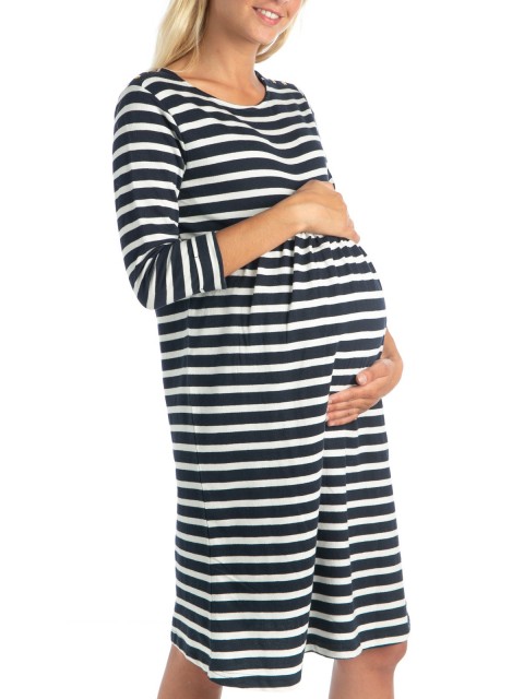 Robe marinière maternité