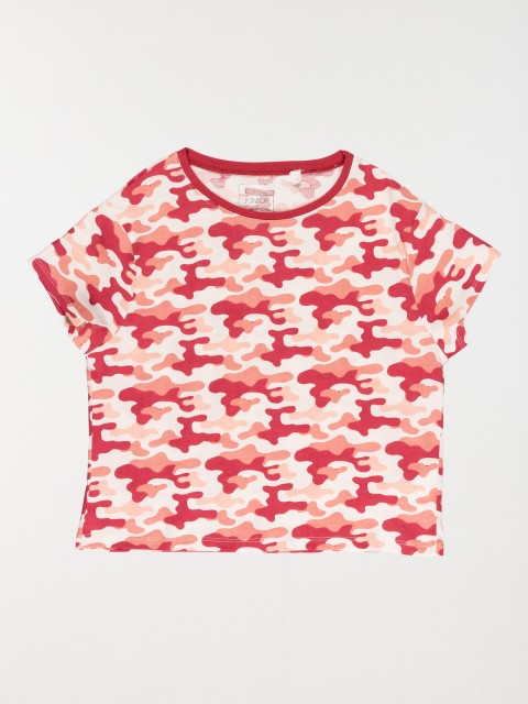 T-shirt camouflage fille (10-16A)