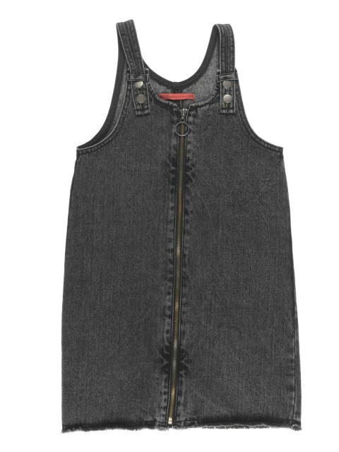 Robe jean noir fille (10-16A)
