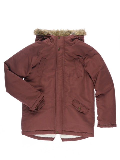 Parka multipoches rouille (10-16A)