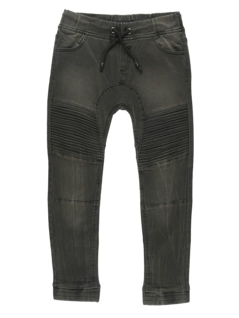 Pantalon jogging jean noir (10-16A)