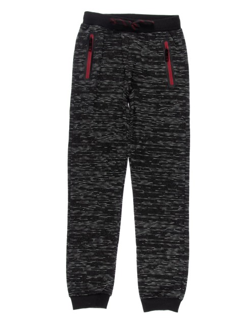 Pantalon de jogging noir garçon (10-16A)