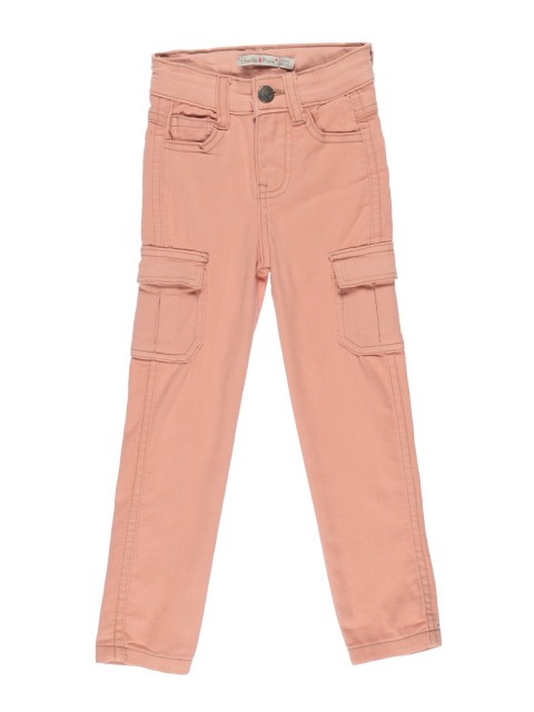 Pantalon cargo blush fille (3-8A)
