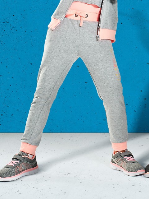 Pantalon de jogging gris chiné (3-8A)