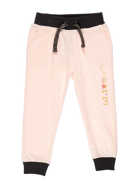 Pantalon de jogging rose fille (3-8A)