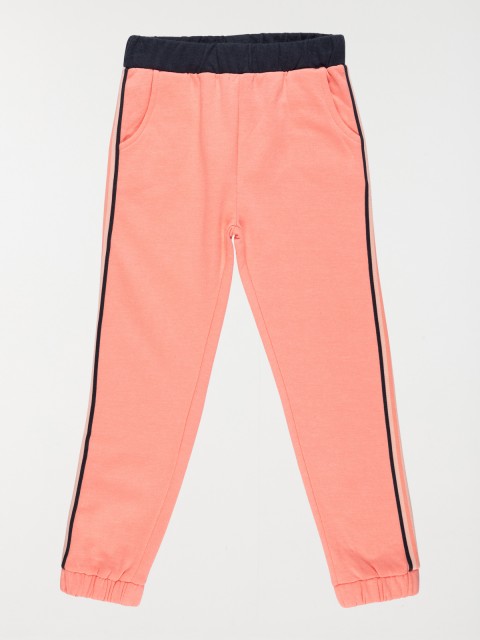 Pantalon jogging fille néon rose (3-8A)