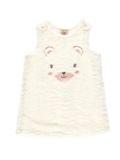 Robe tête d'ours fille (3-36M)