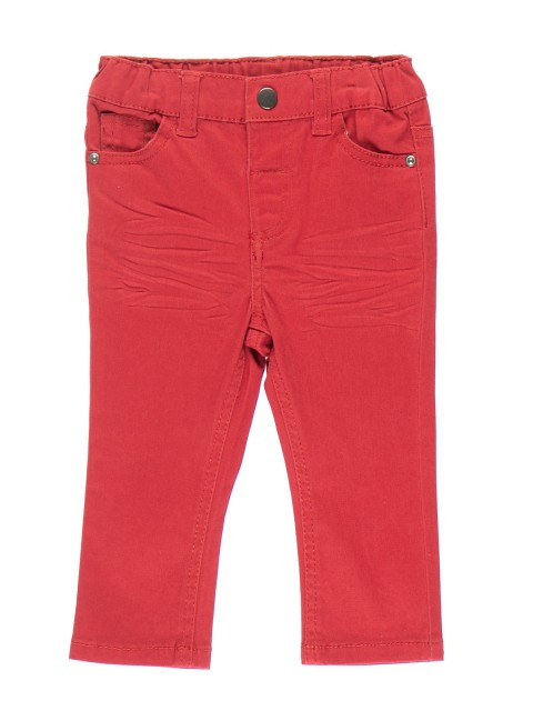 Pantalon slim rouge garçon (3-24M)
