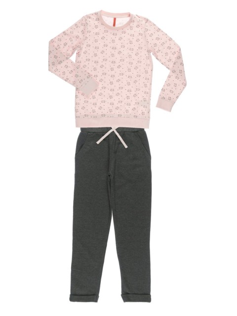 Pyjama fille coloris nude (10-16A)