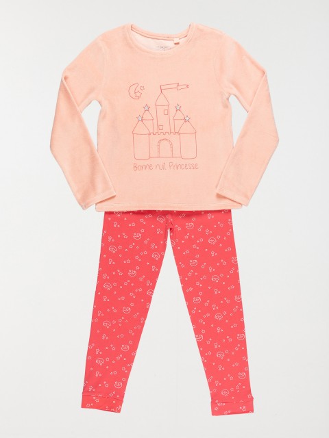 Pyjama imprimé fille (3-8A)