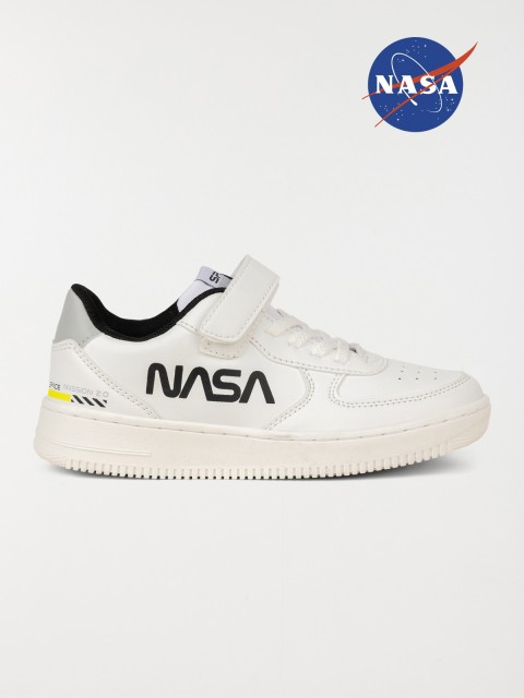 Basket NASA garçon blanche (33-39)