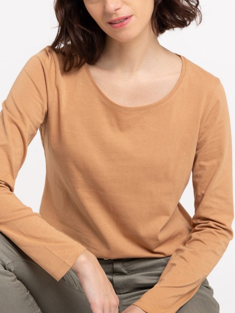 T-shirt macaron basique femme