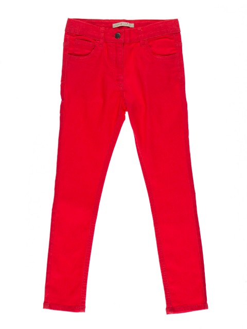 Pantalon skinny rouge grenadine (10-16A)