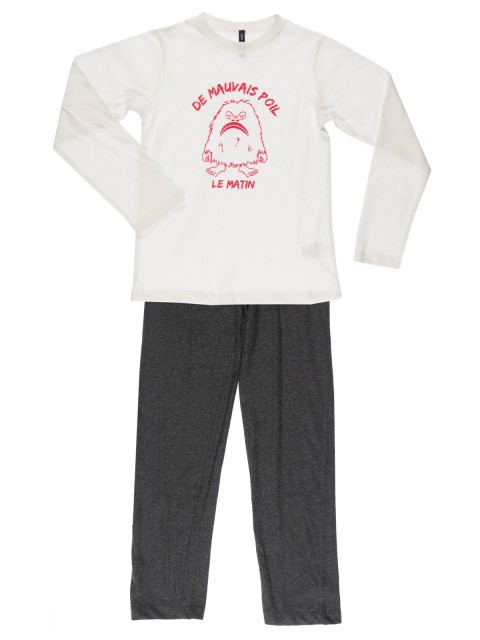Pyjama imprimé monstre garçon (10-16A)