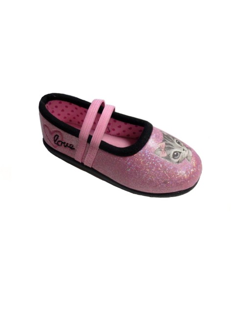 Chaussons fille forme ballerine (23-27)