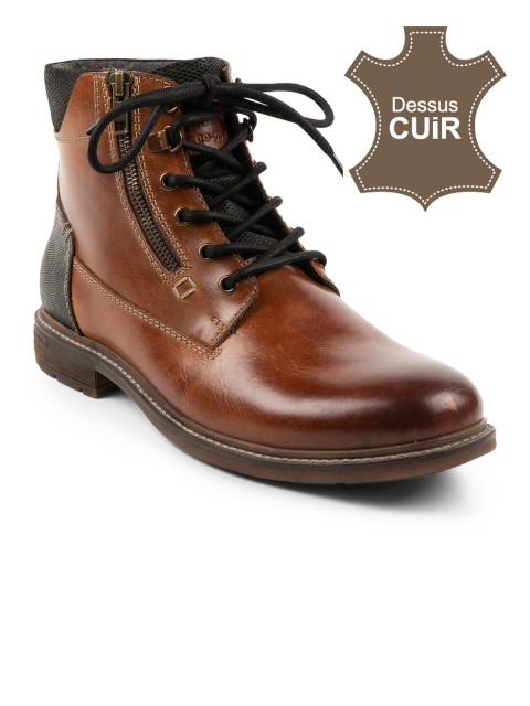 Boots marrons homme (41-46)