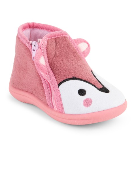 Chaussons roses pingouin fille (18-24)