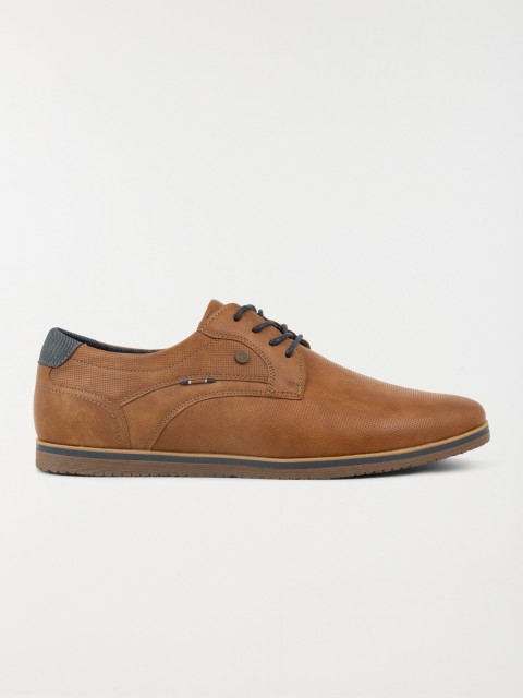 Chaussures lacets marrons homme (41-46)
