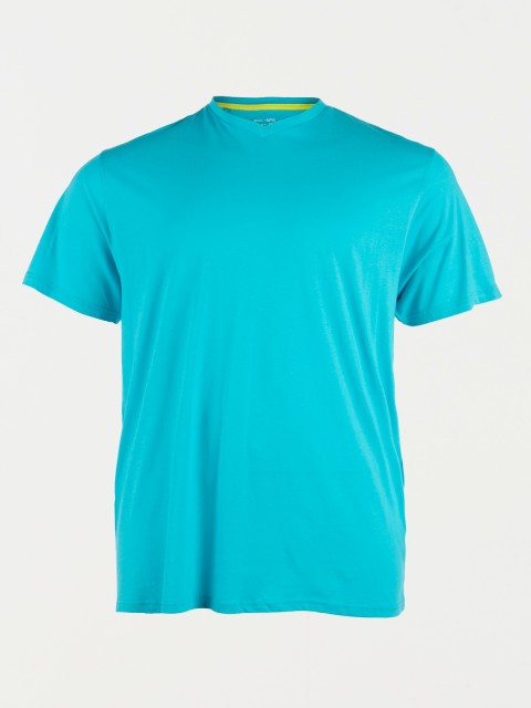 T-shirt turquoise grande taille homme
