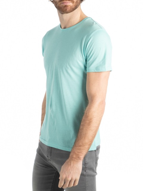 T-shirt basique homme acqua