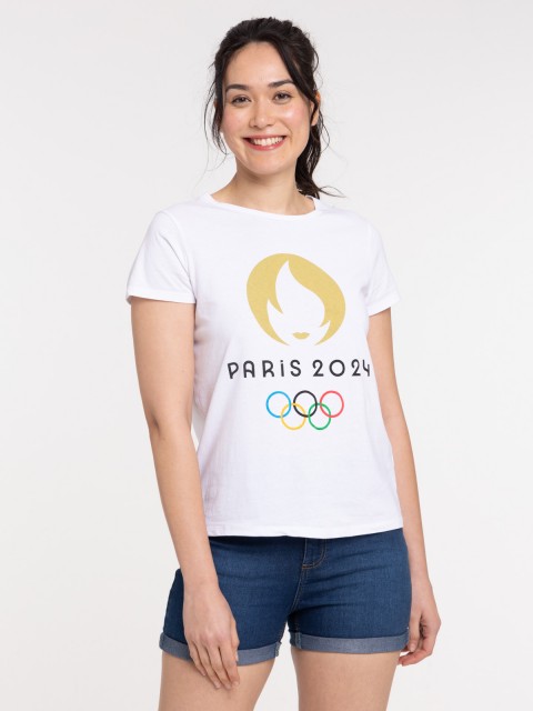Tee-shirt femme JO Paris 2024