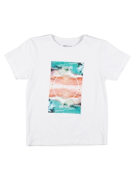 T-shirt imprimé surf garçon (10-16A)