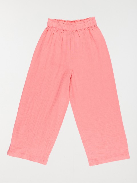 Pantalon sorbet fraise fille (3-12A)