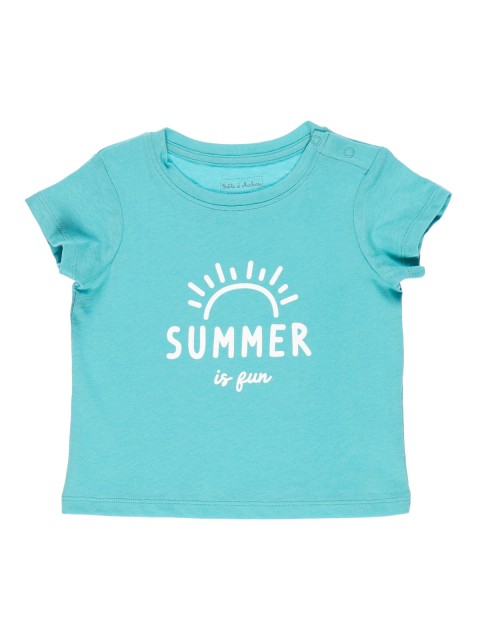 T-shirt "Summer is fun" garçon (3-36M)