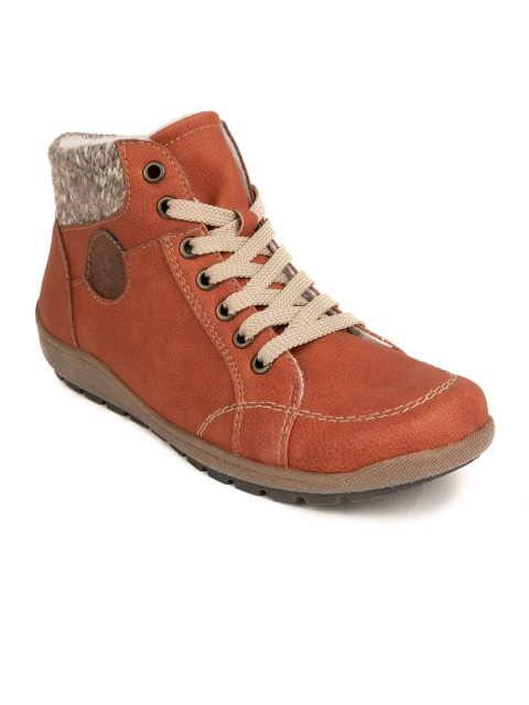 Chaussure lacet orange femme (36-41)