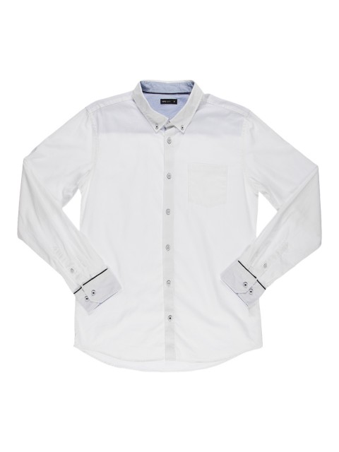 Chemise blanche 100% coton homme