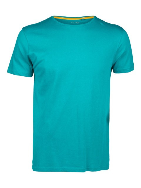 T-shirt turquoise basique pour homme