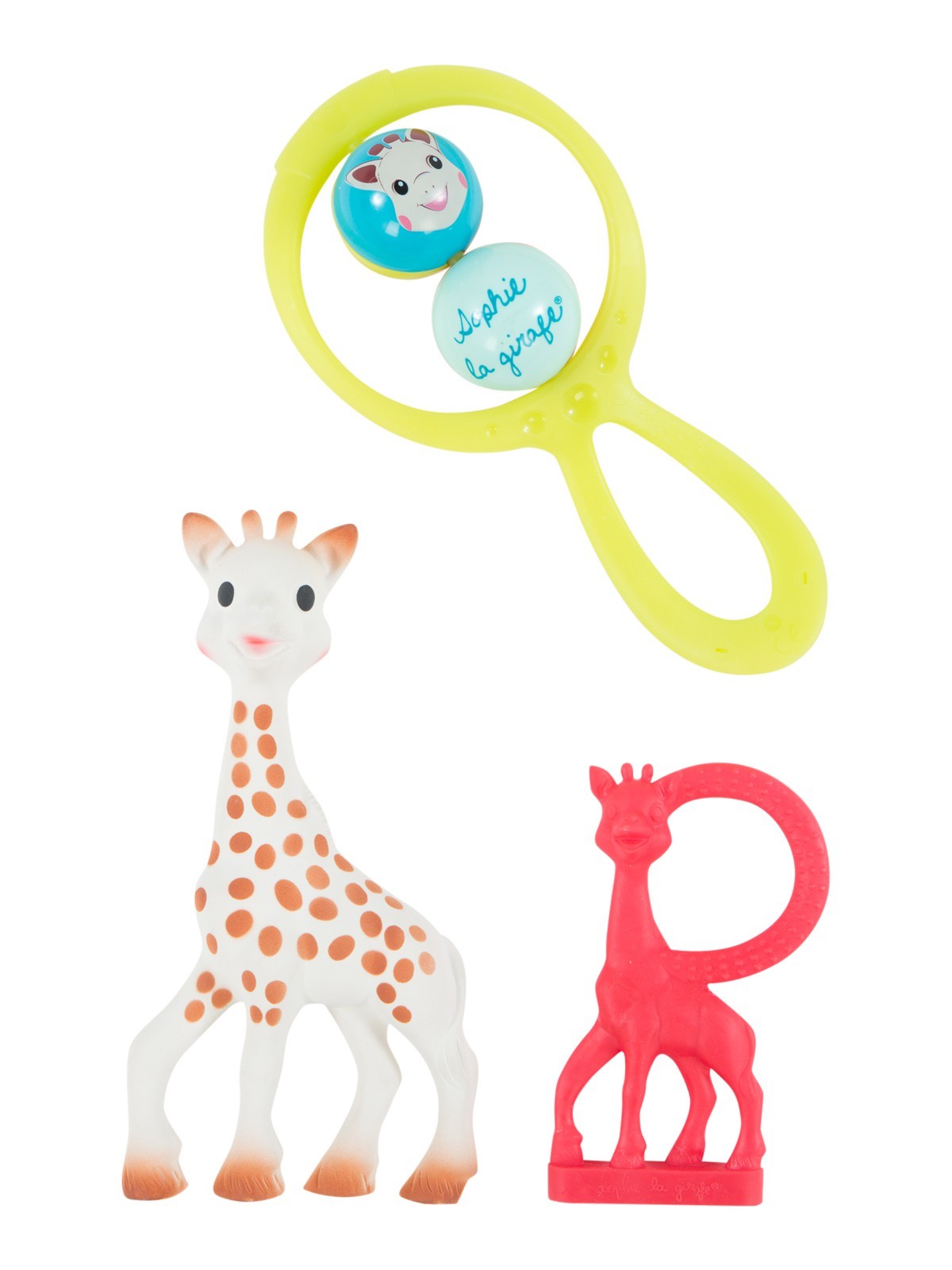 Lot jouets d'éveil sophie la girafe - DistriCenter