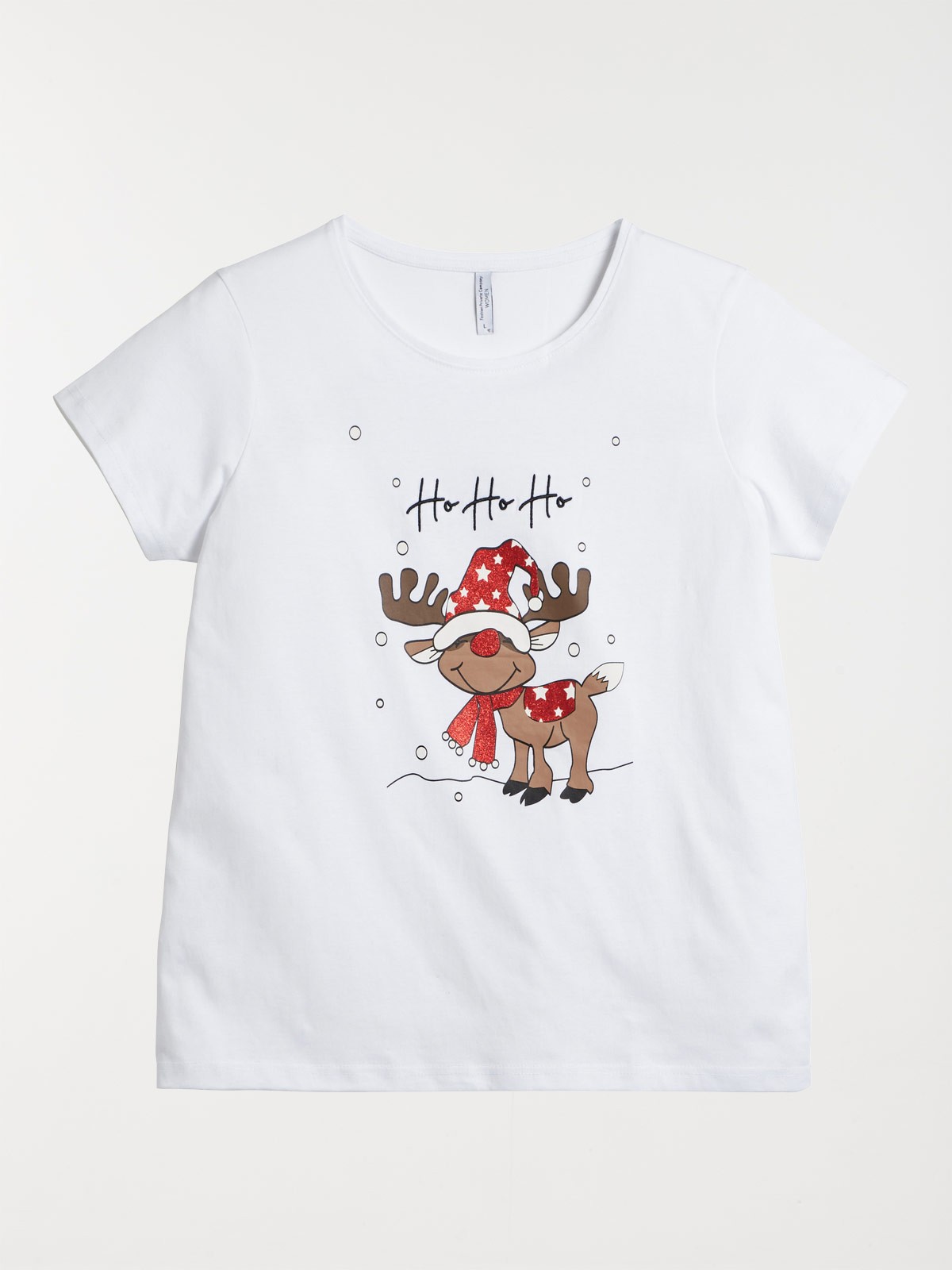 T-shirt de Noël motif renne femme - DistriCenter