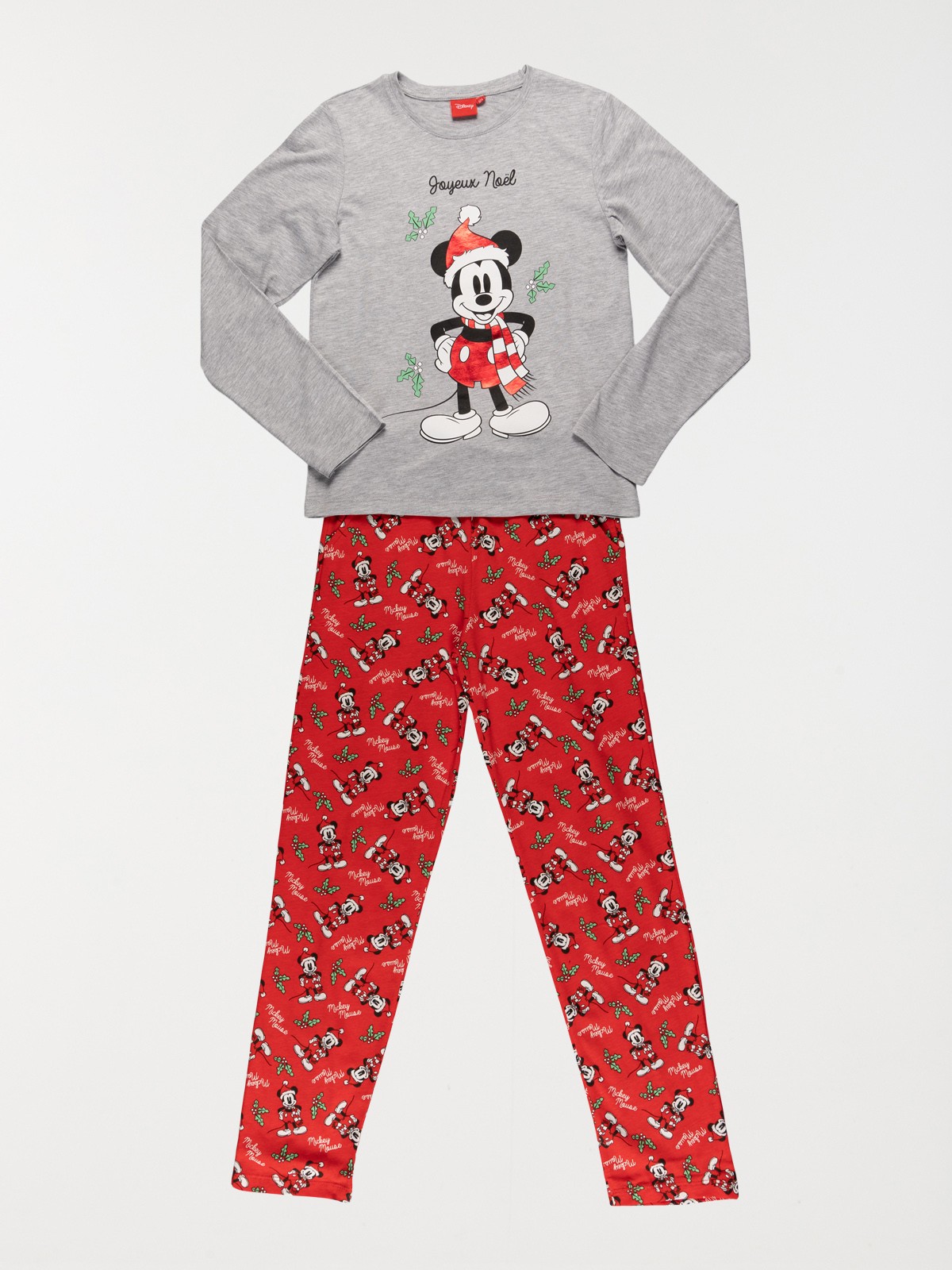 Pyjama Mickey Joyeux Noël (10-16A) - DistriCenter