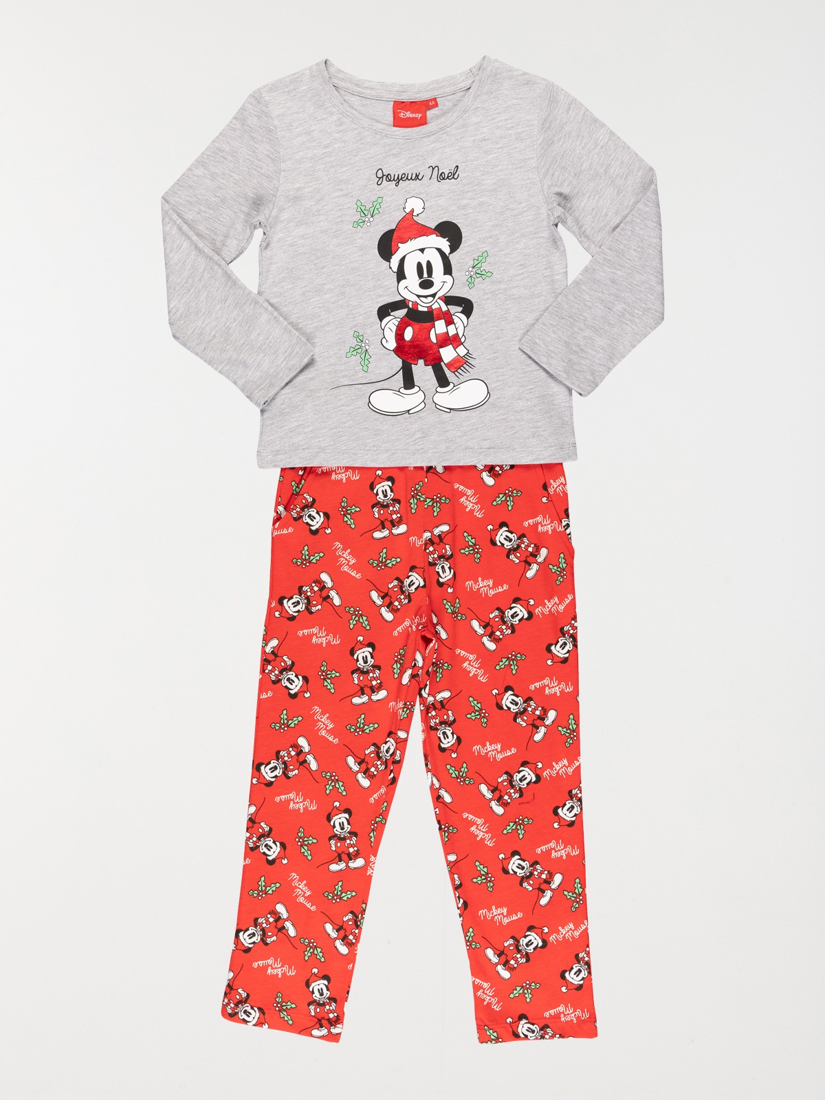 Pyjama Mickey Joyeux Noël garçon (3-8A) - DistriCenter