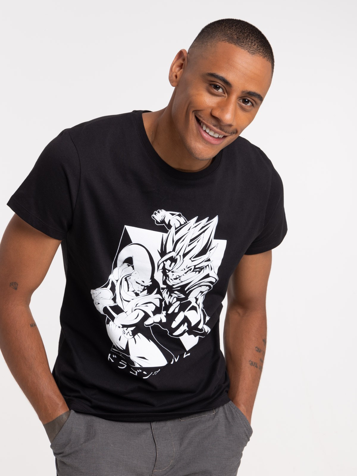 Tee-shirt Dragon Ball Z noir homme - DistriCenter
