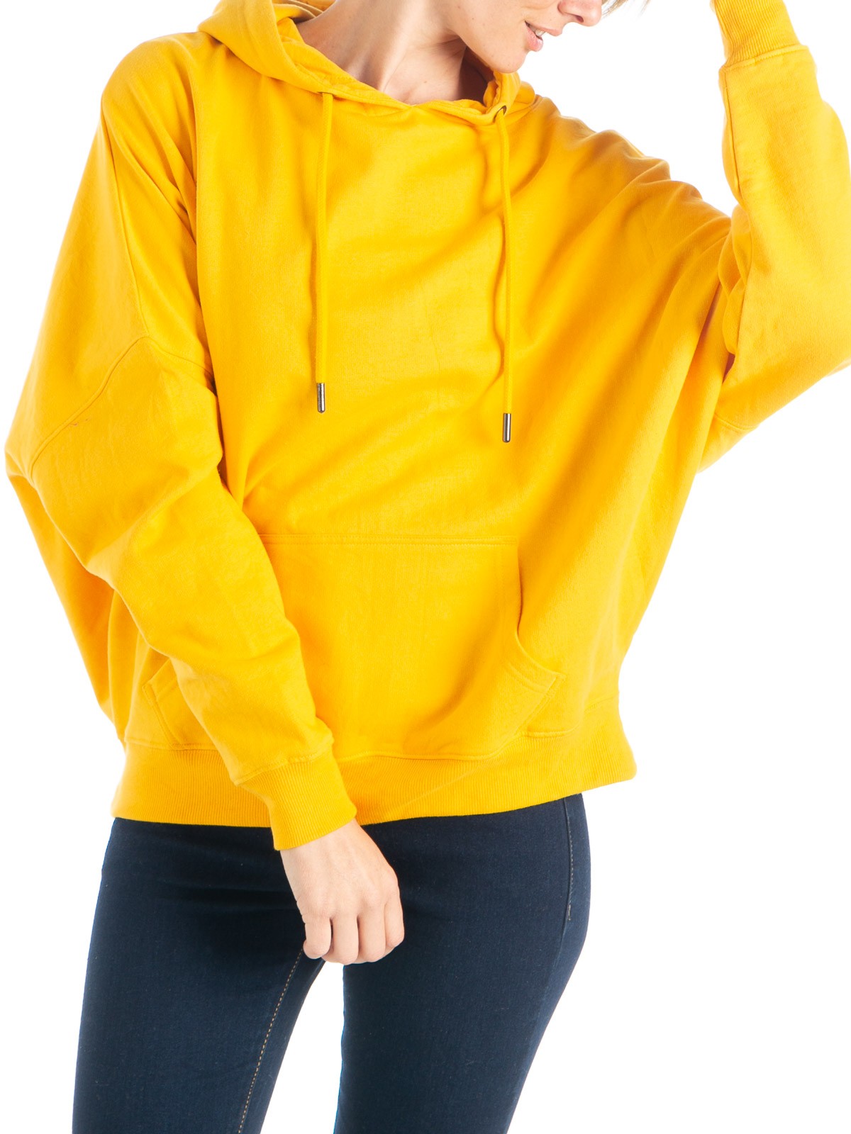 hoodie jaune femme