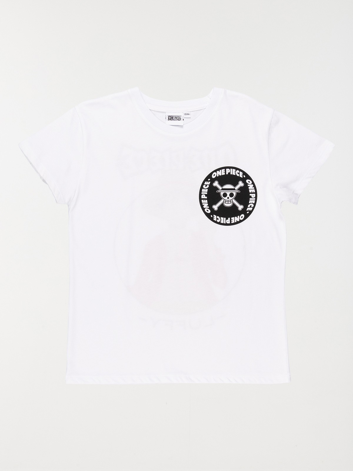 T-shirt blanc One Piece homme - DistriCenter