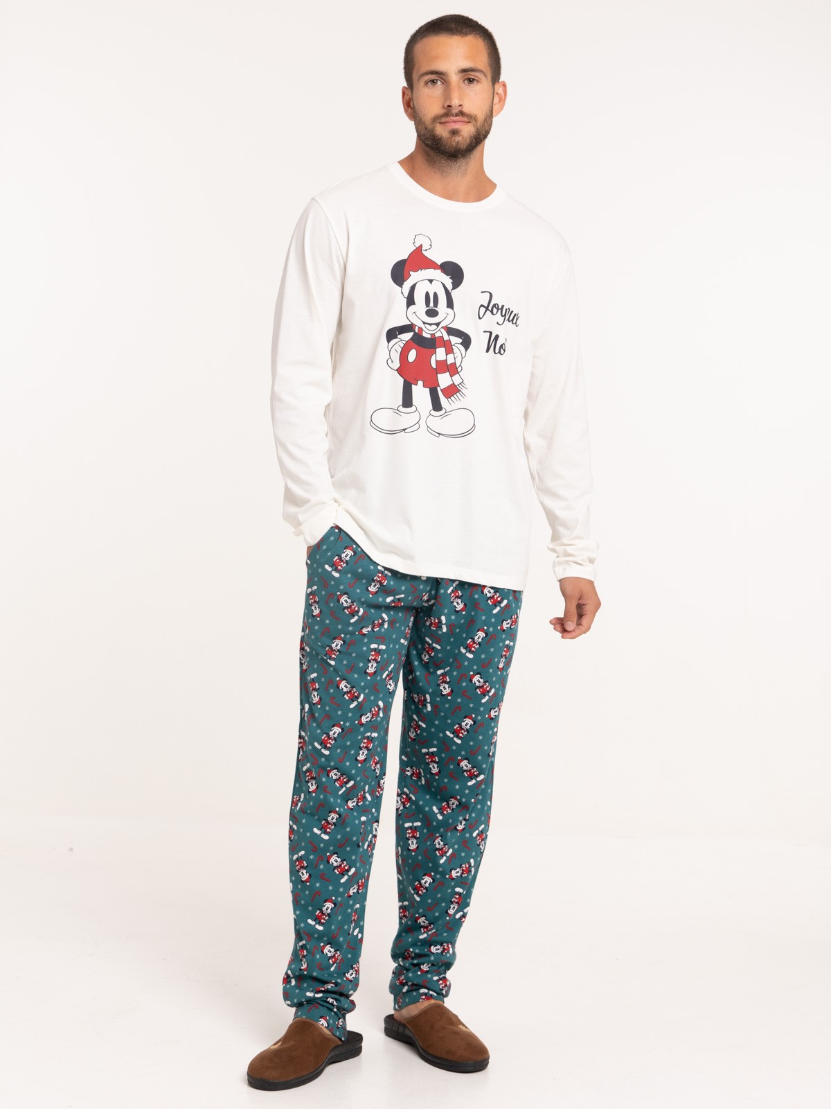 Disney Pyjama Homme - Vêtements de Nuit Homme - Mickey Mouse