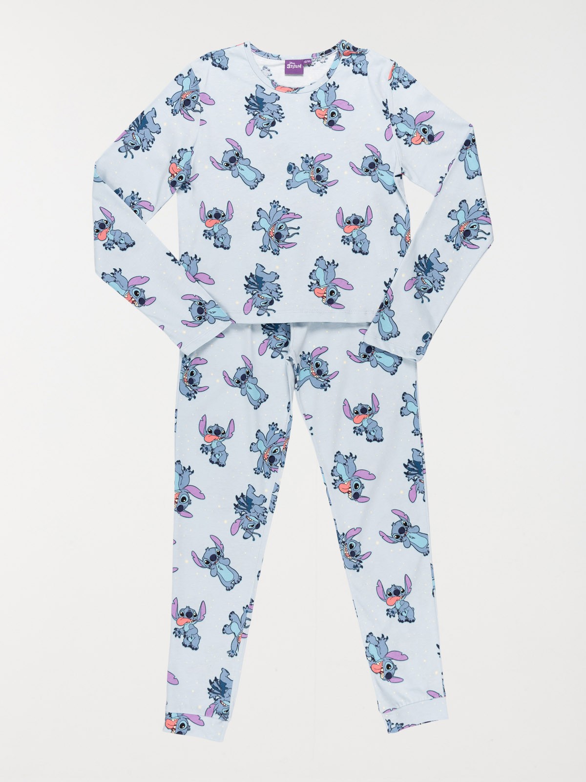 Stitch - Ensemble de pyjama femme - T-shirt / Short (Taille M)