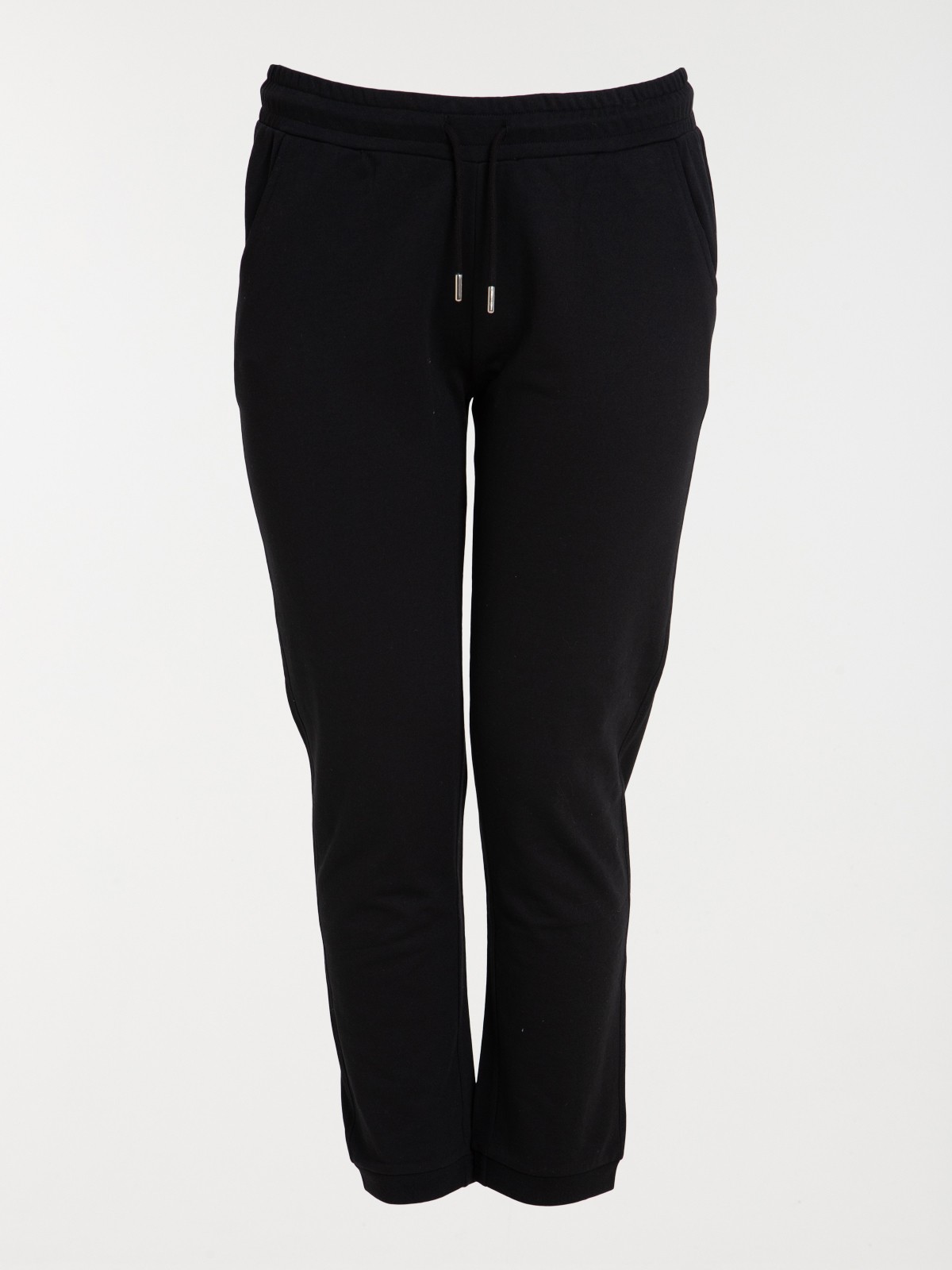 Pantalon sport noir grande taille femme - DistriCenter